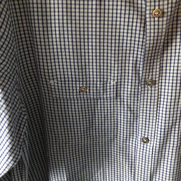 A.P.C. Rue Madame Paris Check Button Front Shirt - Picture 7 of 10